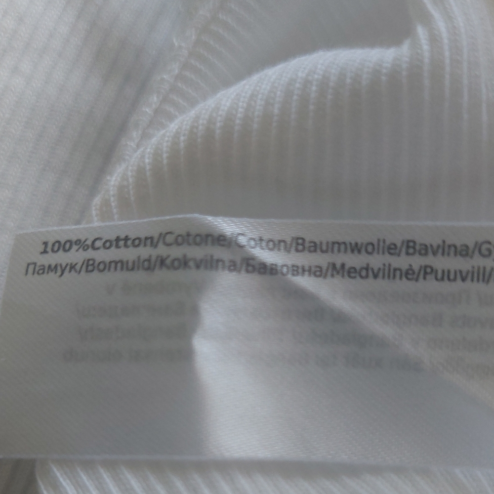 NWOT, TERRANOVA Size XL, Elegant White Lace Trimmed Women's Top, 100% Cotton - Picture 8 of 8